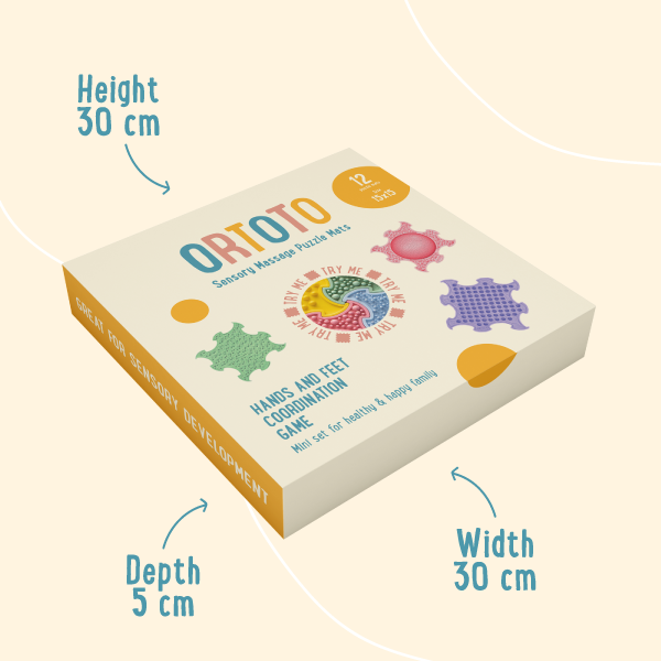 Hands and Feet Coordination Game Mini Set