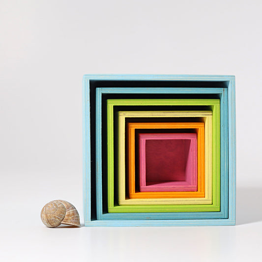 Grimm's Large Set of Pastel Boxes