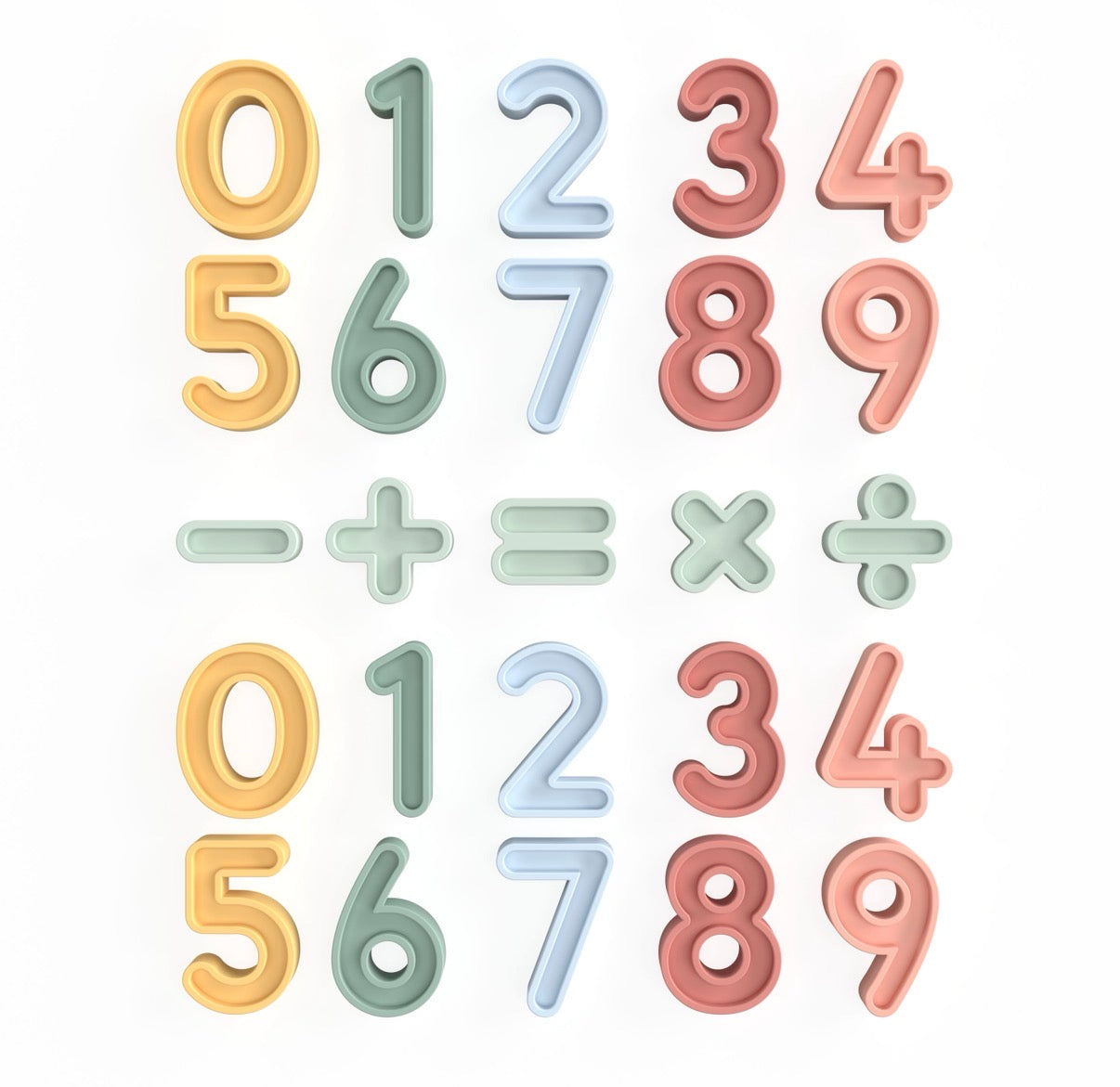 Number Set for Sensory Play