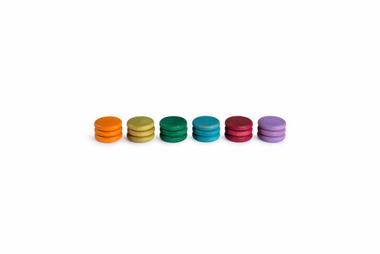 18 Coins (Complementary Colours)
