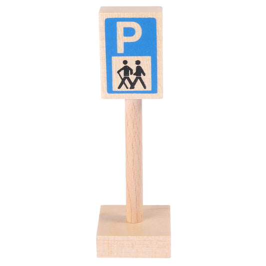 Beck Elderly Pedestrian Crossing Traffic Sign